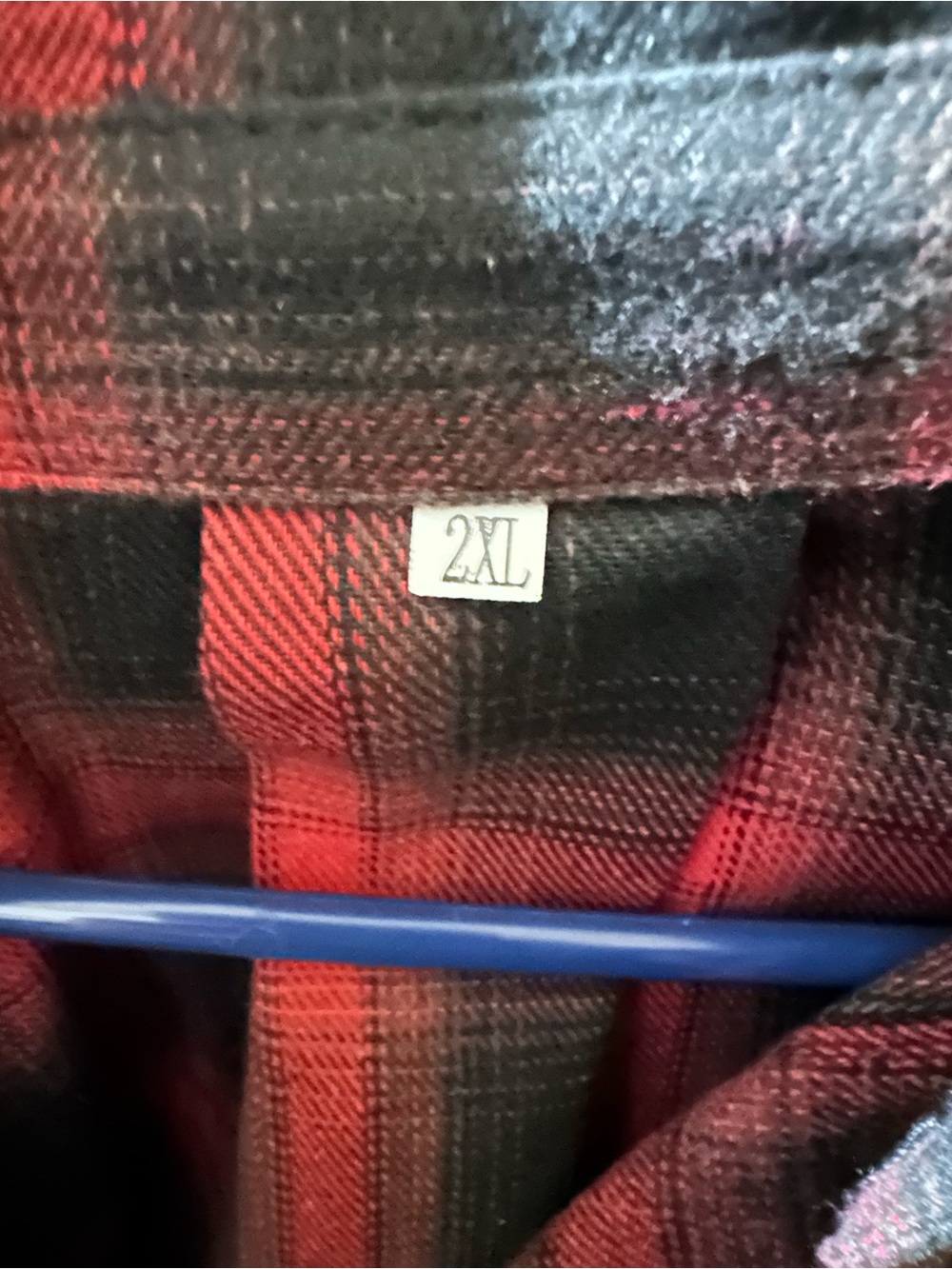 Plaid Long Sleeve Women's Shirt Dress in Black & Tan - Picture 2 of 2